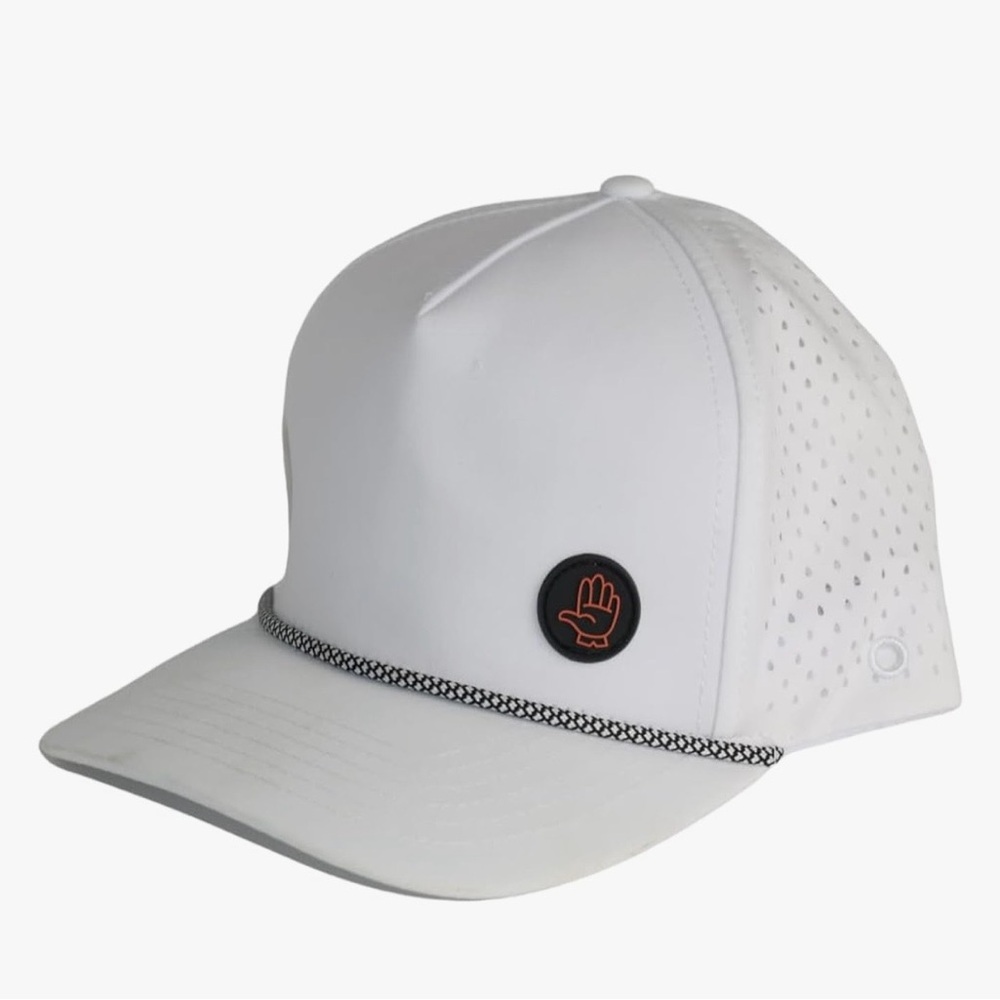 Glove Caddy Pro Tech Cap - Integrated Magnet w/Ball Marker & Hidden Tee Storage